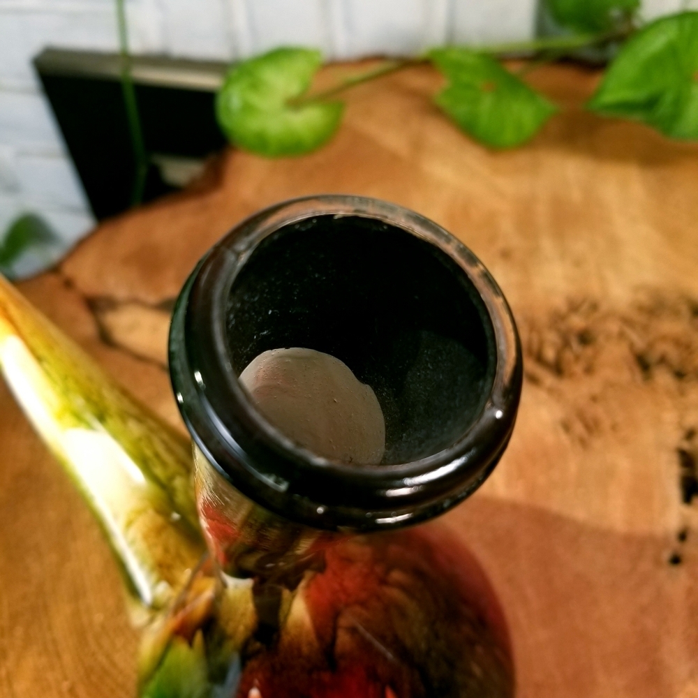 Porrón Wine Decanter Vintage Spanish Handblown Glass - Picture 3 of 7